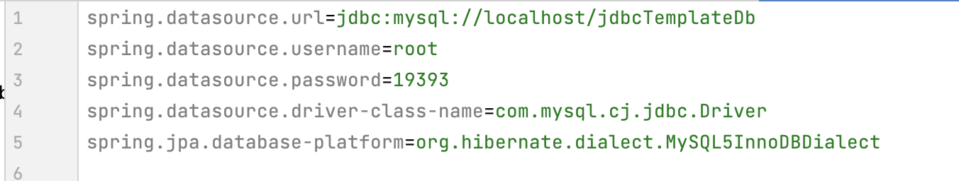 Spring Boot Project MySQL Configuration File Setup Example